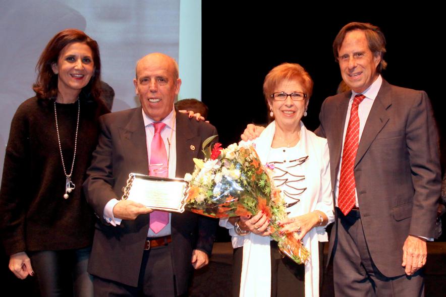 Pareja participante en el Homenaje Bodas de Oro 2018.