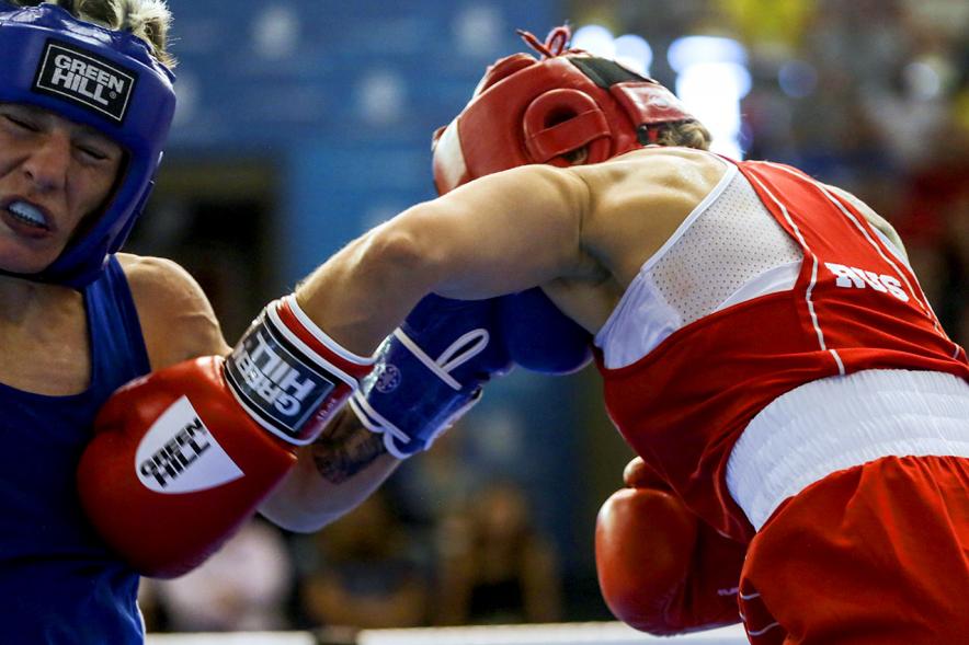 Boxeadoras. Clausura Campeonato de Boxeo Amateur Femenino -2019