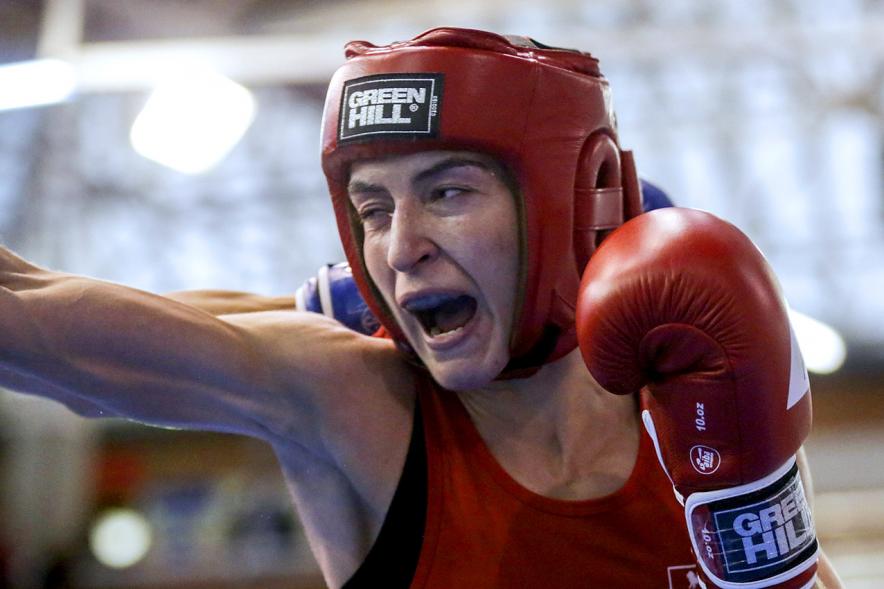 Boxeadora. Clausura Campeonato de Boxeo Amateur Femenino - 2019