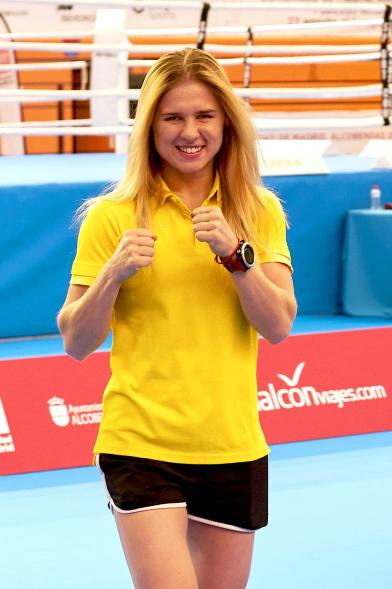 Inauguración Campeonato de Boxeo Amateur Femenino - Imagen de una participante en el Campeonato de Boxeo Amateur Femenino. 