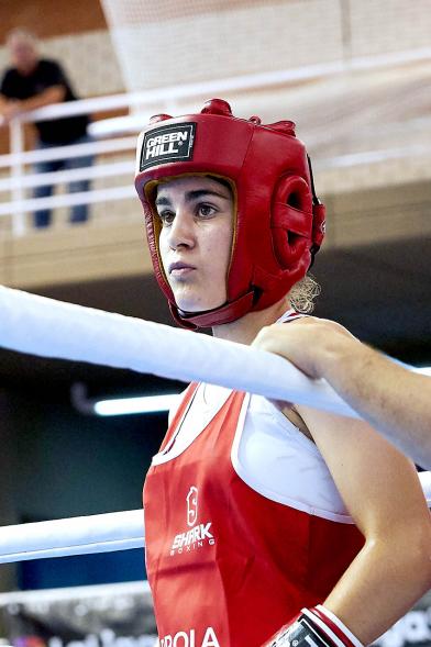 Inauguración Campeonato de Boxeo Amateur Femenino - Imagen de una participante en el Campeonato de Boxeo Amateur Femenino. 