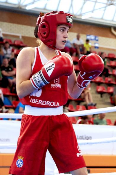 Inauguración Campeonato de Boxeo Amateur Femenino - Imagen de una participante en el Campeonato de Boxeo Amateur Femenino.