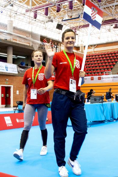 Inauguración Campeonato de Boxeo Amateur Femenino - Imagen de un momento de la inauguración del Campeonato de Boxeo Amateur Femenino, el desfile de los países participantes.