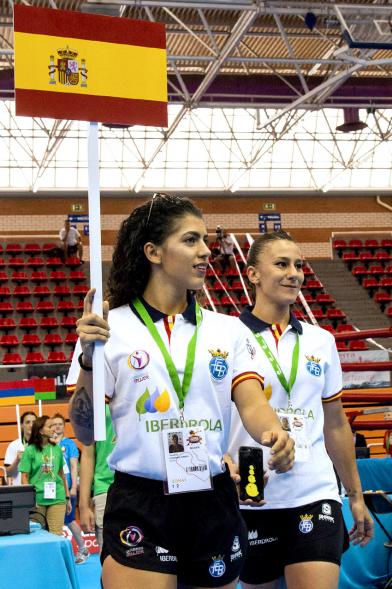 Inauguración Campeonato de Boxeo Amateur Femenino - Imagen de un momento de la inauguración del Campeonato de Boxeo Amateur Femenino, el desfile de las participantes españolas.