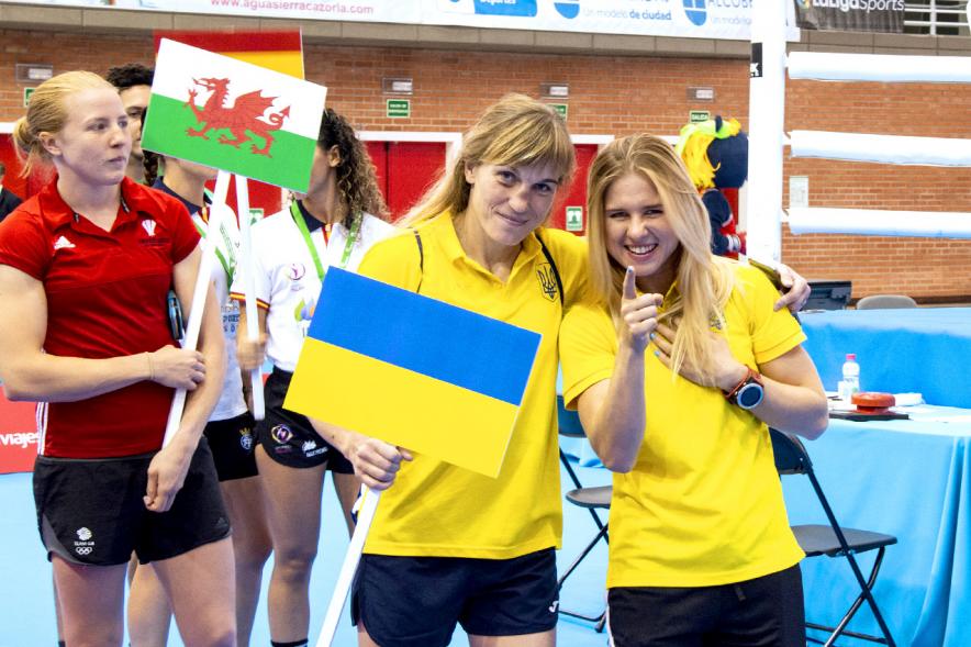 Inauguración Campeonato de Boxeo Amateur Femenino - Imagen de un momento de la inauguración del Campeonato de Boxeo Amateur Femenino, el desfile de los países participantes.