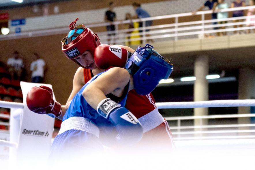 Inauguración Campeonato de Boxeo Amateur Femenino -  Imagen de un momento de un combate del Campeonato de Boxeo Amateur Femenino.
