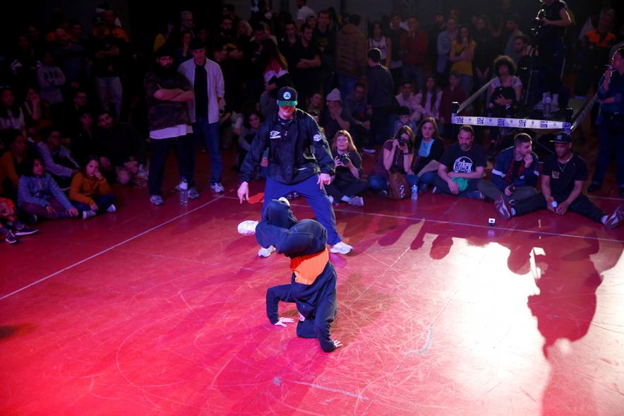 Participante. Competición de Break Dance en La Esfera - 2020