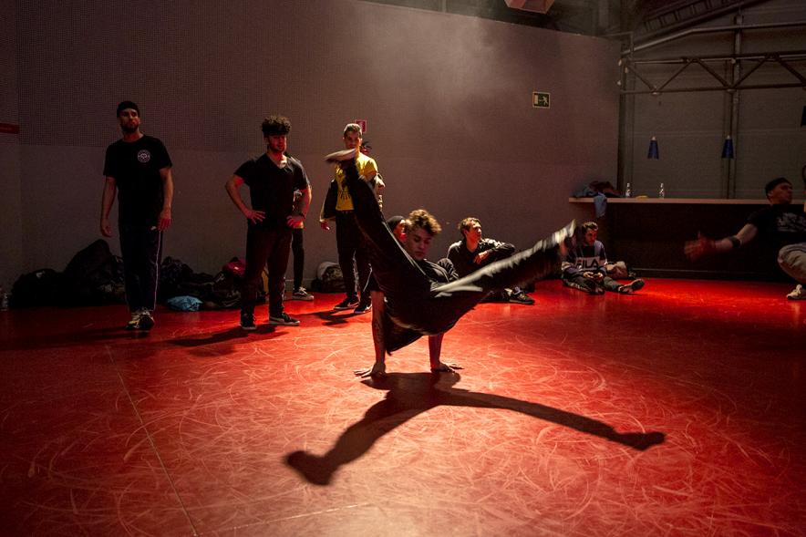Participantes. Competición de Break Dance en La Esfera - 2020