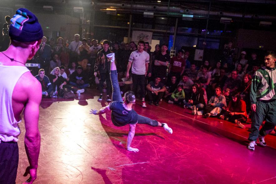 Participantes. Competición de Break Dance en La Esfera - 2020