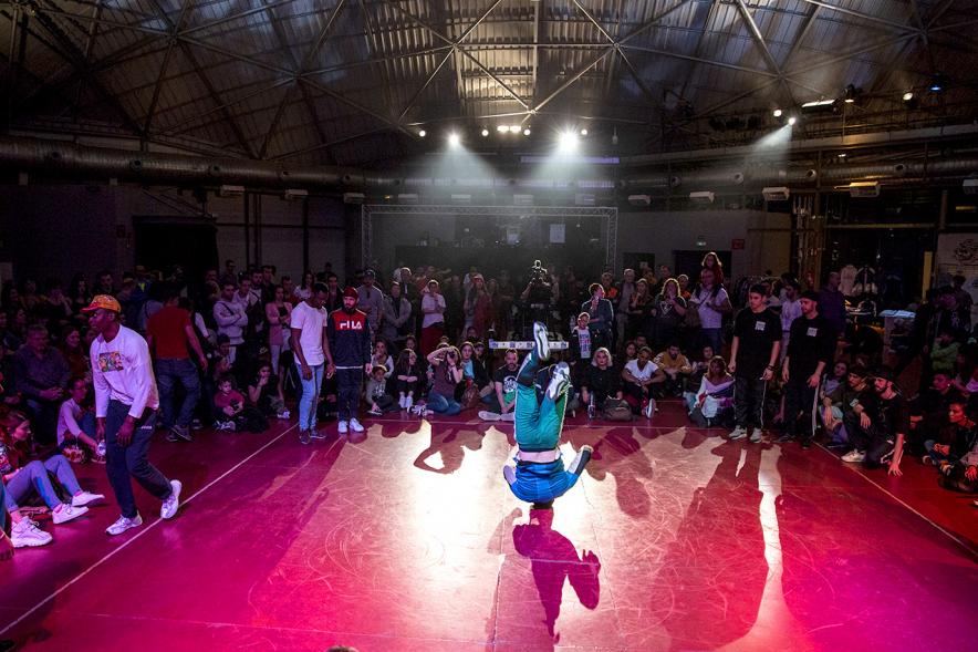 Participantes. Competición de Break Dance en La Esfera - 2020