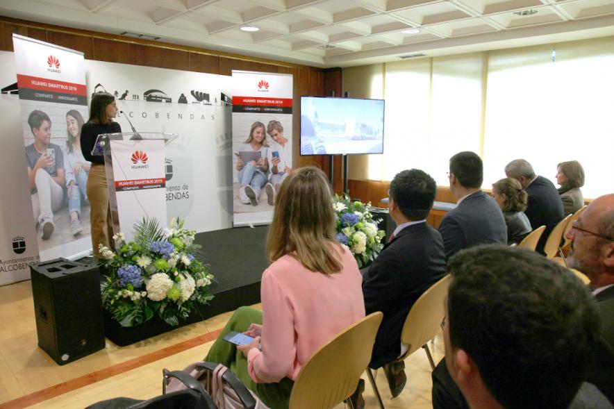 Ponente en el evento. Smart Bus Huawey - 2019
