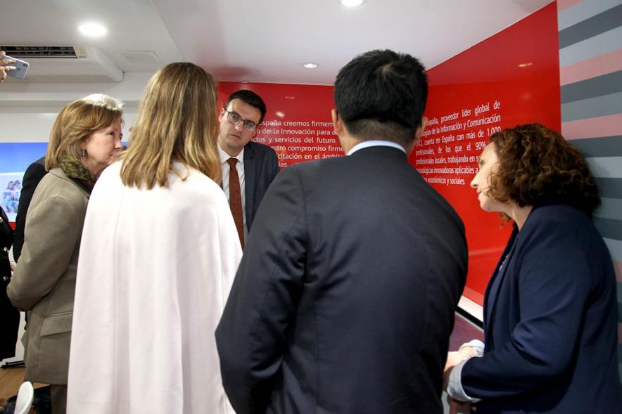 Vicealcalde de Alcobendas, Miguel Ángel Arranz, concejales y autoridades en el evento – 2019
