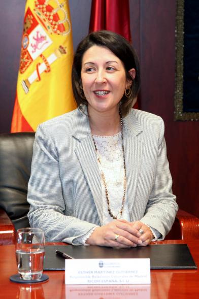 Representante de una de las partes firmantes