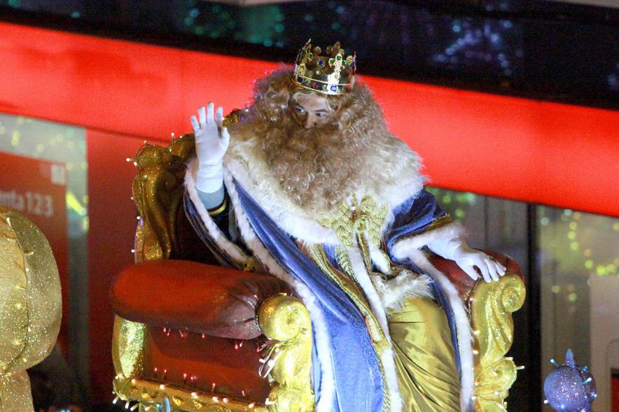 Cabalgata de Reyes 2017 - Imagen del Rey Gaspar.
