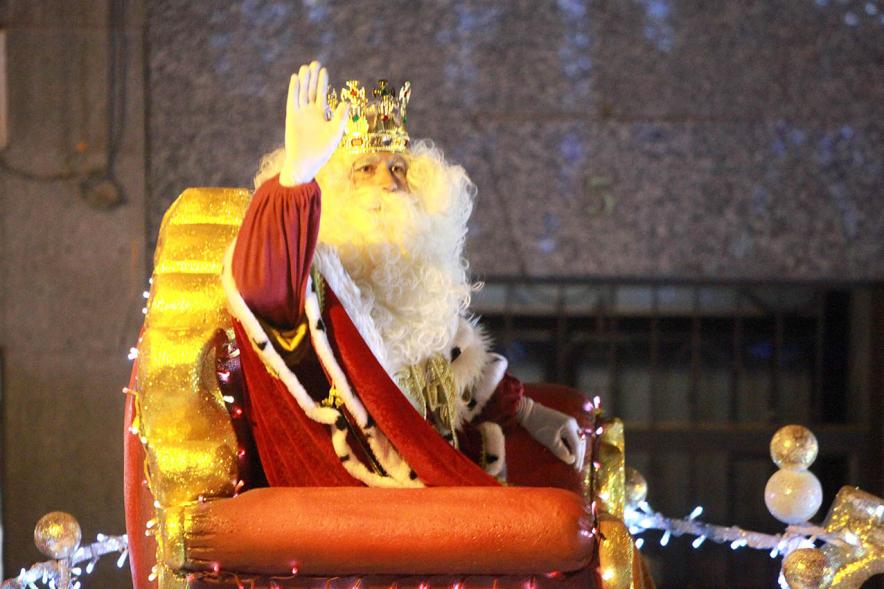 Cabalgata de Reyes 2017 - Imagen del Rey Melchor.