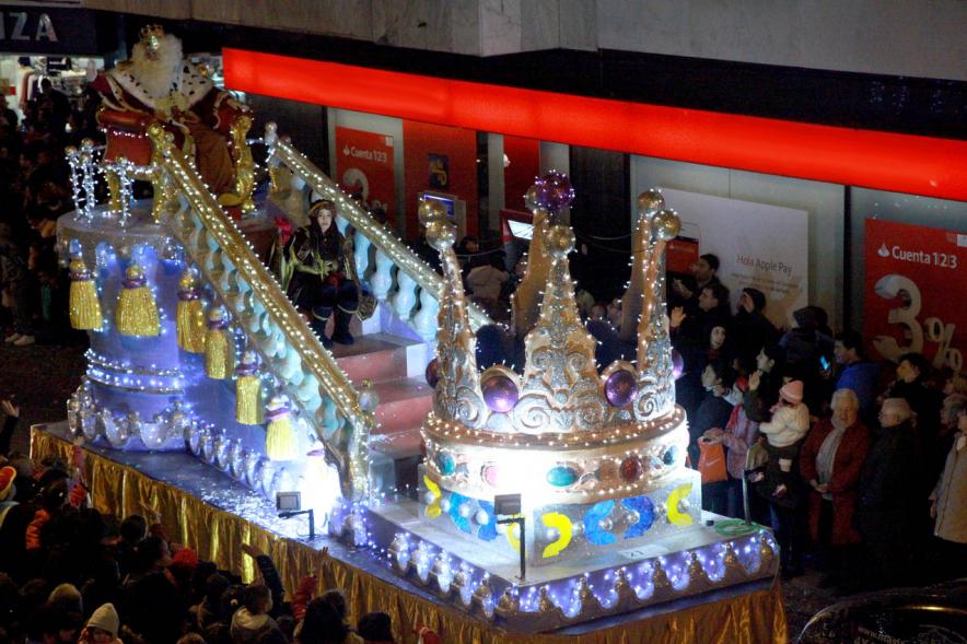 Cabalgata de Reyes 2017 - Imagen de una de las carrozas.