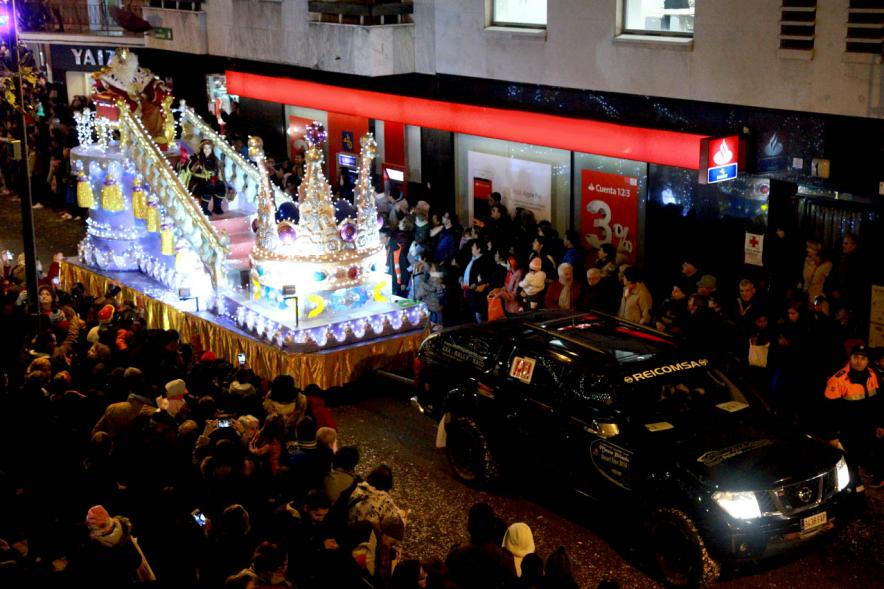 Cabalgata de Reyes 2017 - Imagen de una de las carrozas.