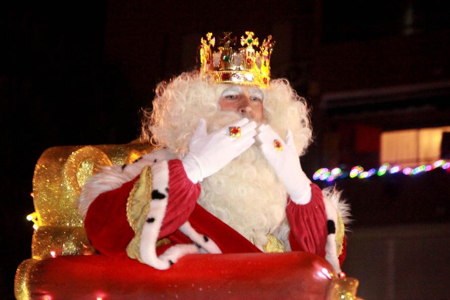 Cabalgata de Reyes 2017 - Imagen del Rey Melchor.