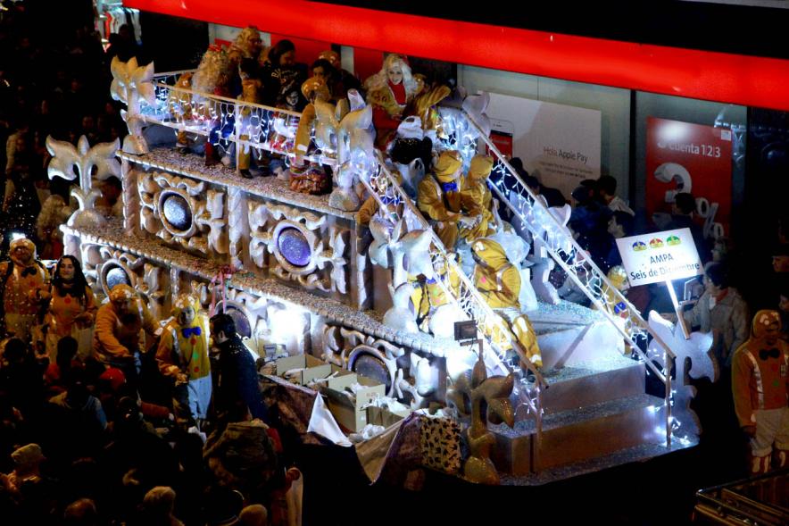 Cabalgata de Reyes 2017 - Imagen de una de las carrozas.