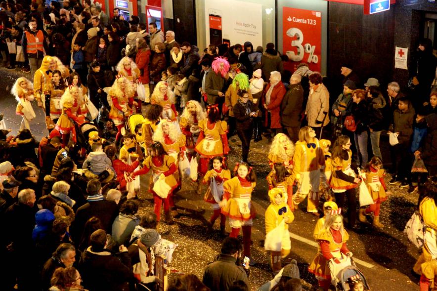Cabalgata de Reyes 2017 - Imagen vista general de la cabalgata.