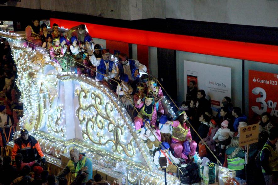 Cabalgata de Reyes 2017 - Imagen de una de las carrozas.