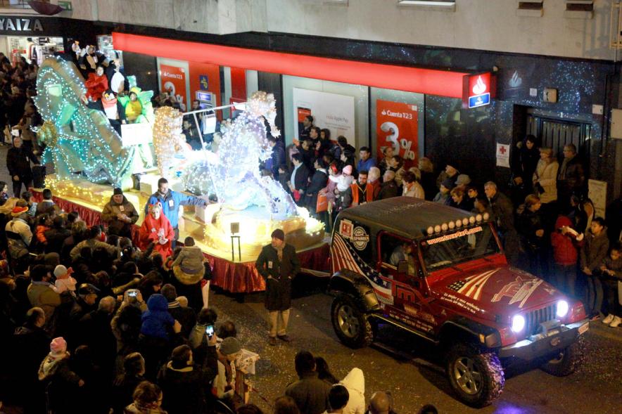 Cabalgata de Reyes 2017 -Imagen de una de las carrozas.