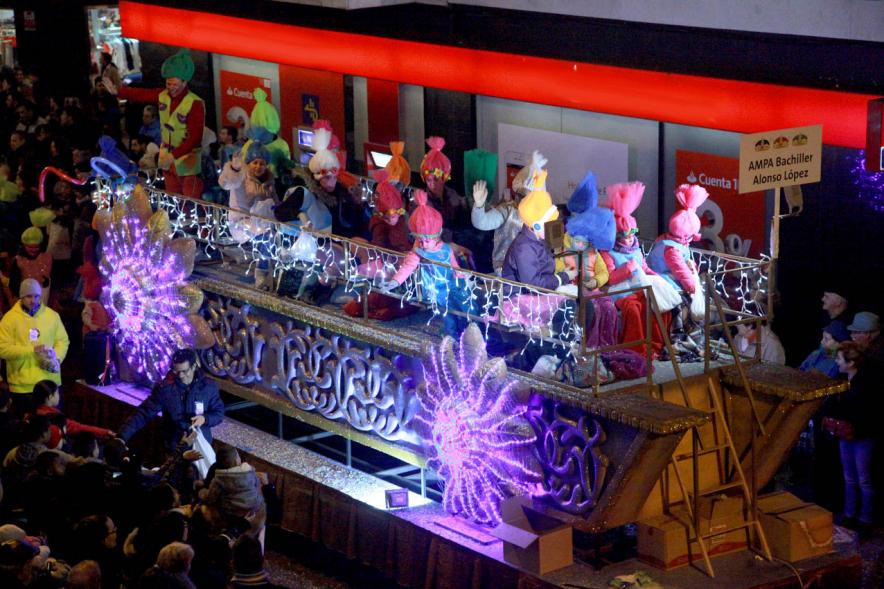 Cabalgata de Reyes 2017 - Imagen de una de las carrozas.
