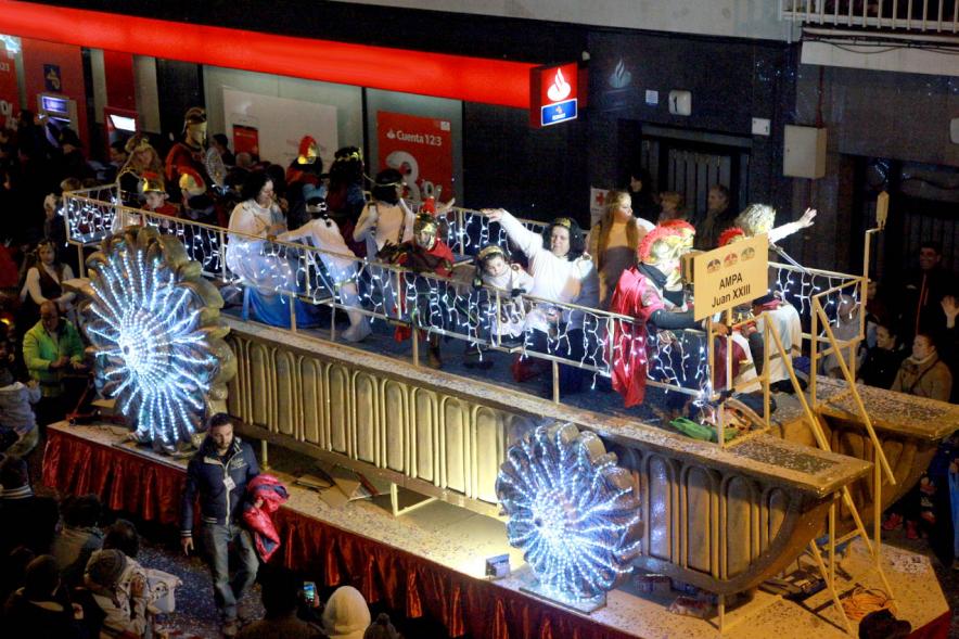 Cabalgata de Reyes 2017 - Imagen de una de las carrozas.