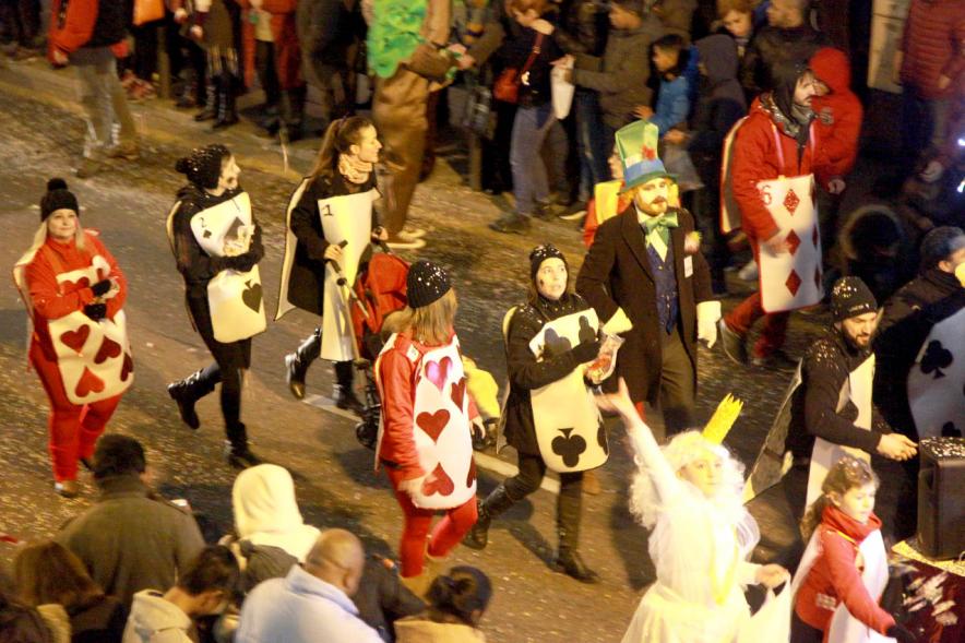 Cabalgata de Reyes 2017 - Imagen de personajes participantes en el desfile.