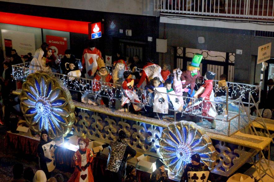 Cabalgata de Reyes 2017 - Imagen de una de las carrozas.