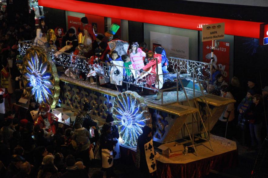 Cabalgata de Reyes 2017 - Imagen de una de las carrozas.