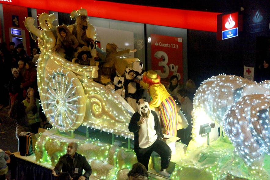 Cabalgata de Reyes 2017 - Imagen de una de las carrozas.