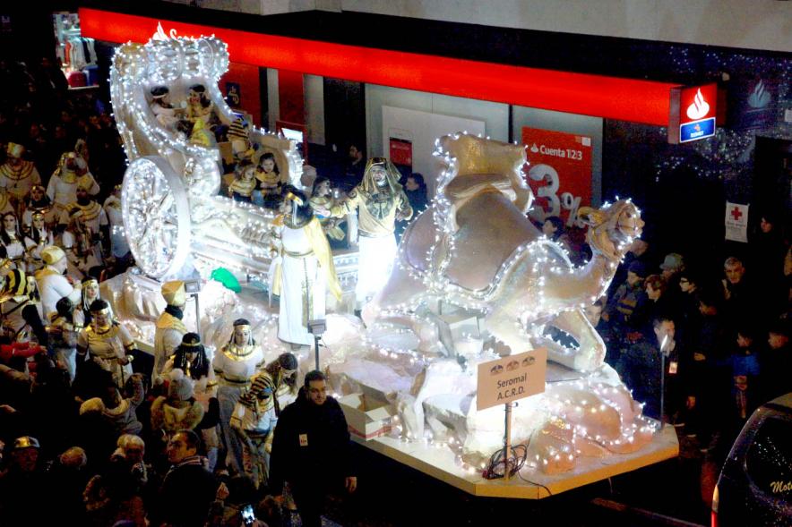 Cabalgata de Reyes 2017 - Imagen de una de las carrozas.