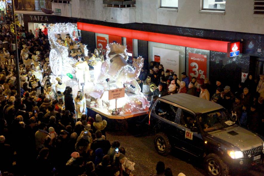 Cabalgata de Reyes 2017 - Imagen de una de las carrozas.