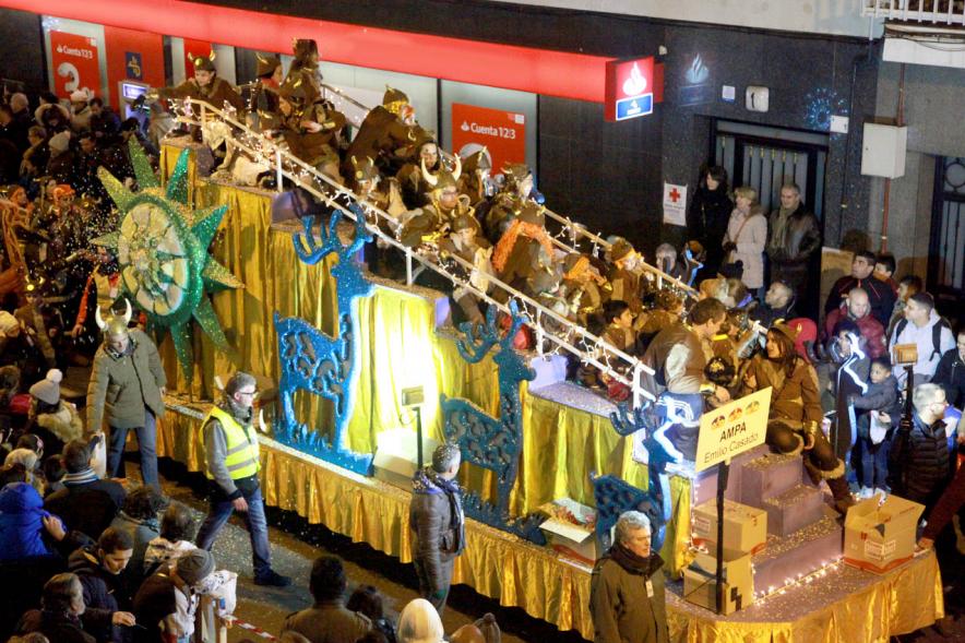 Cabalgata de Reyes 2017 - Imagen de una de las carrozas.