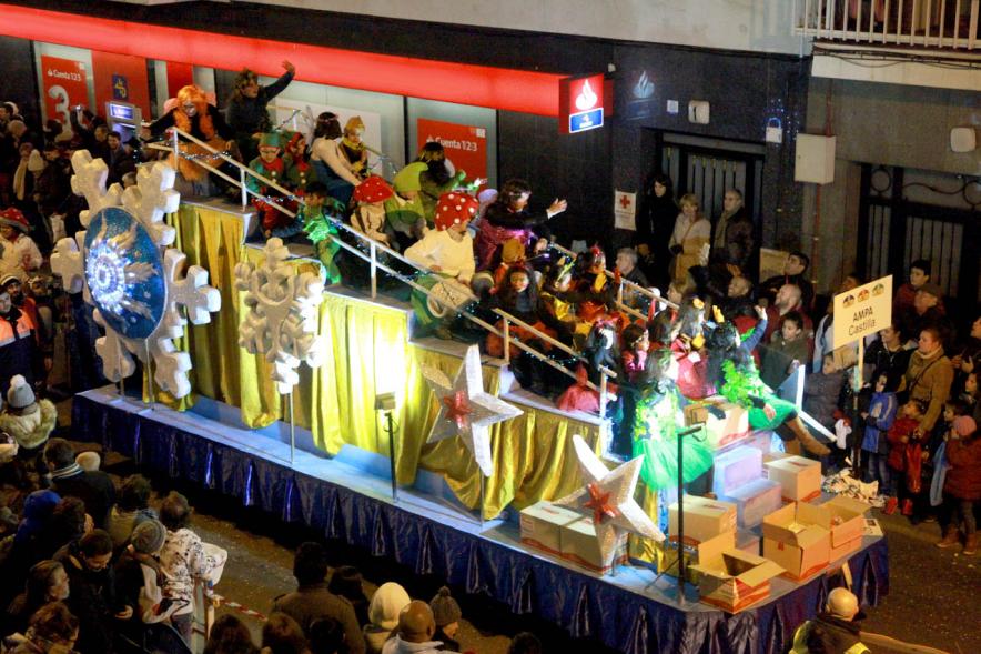 Cabalgata de Reyes 2017 - Imagen de una de las carrozas.