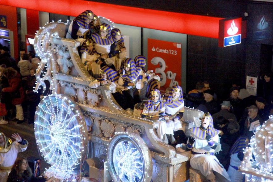 Cabalgata de Reyes 2017 - Imagen de una de las carrozas.