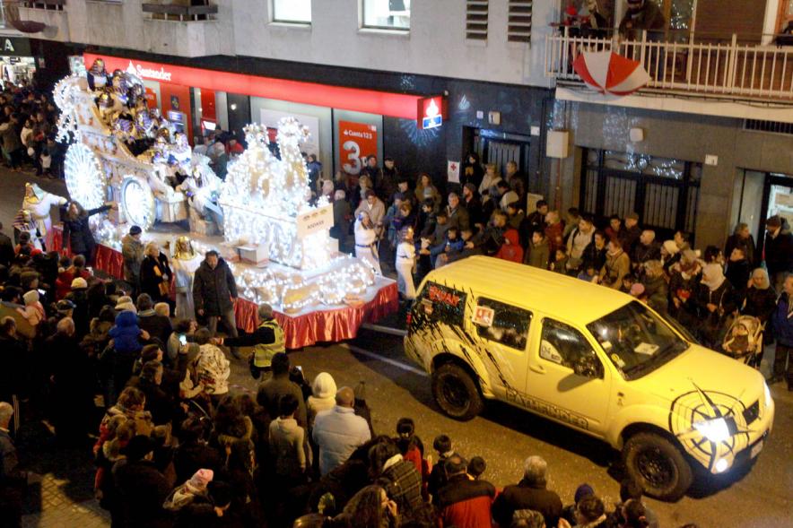 Cabalgata de Reyes 2017 - Imagen de una de las carrozas.