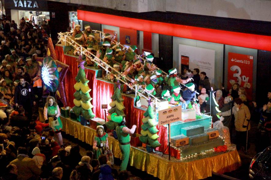Cabalgata de Reyes 2017 - Imagen de una de las carrozas.