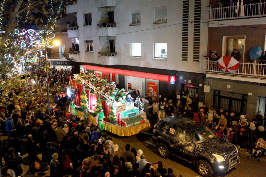 Cabalgata de Reyes 2017 - Imagen de una de las carrozas.