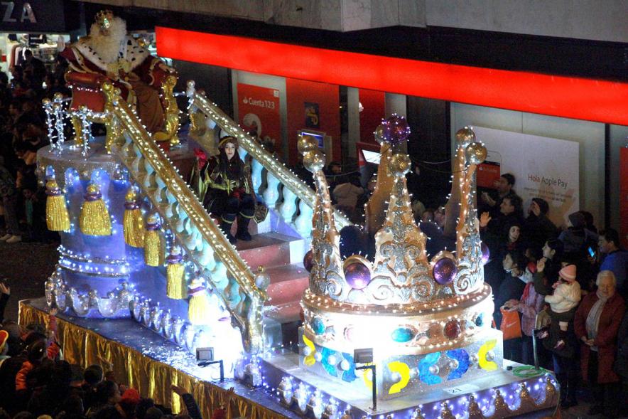 Cabalgata de Reyes 2017 - Imagen de una de las carrozas.