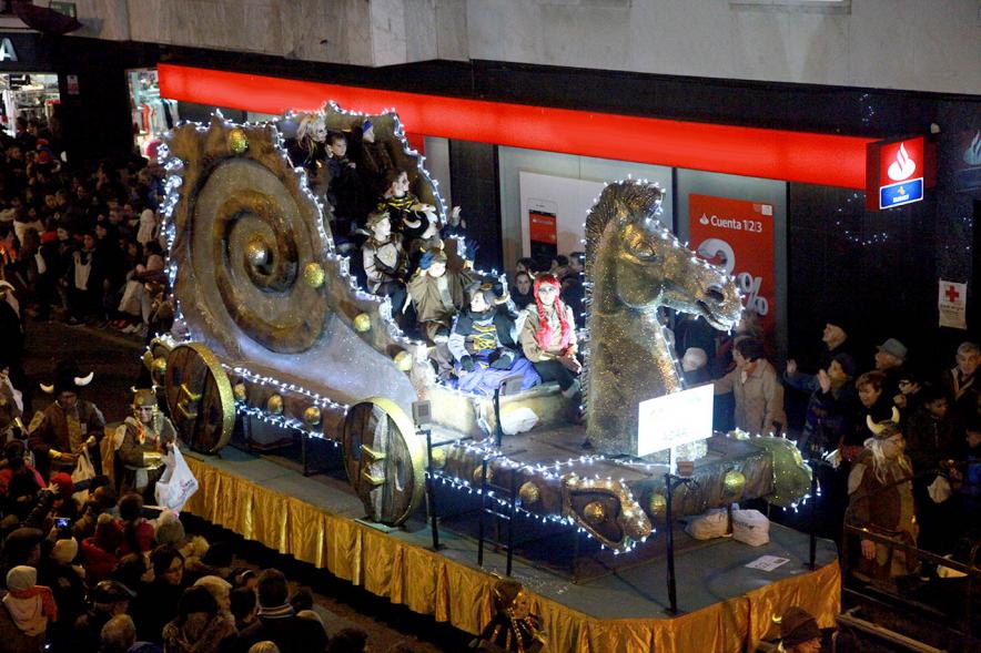 Cabalgata de Reyes 2017 - Imagen de una de las carrozas.