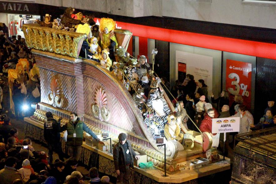 Cabalgata de Reyes 2017 - Imagen de una de las carrozas.