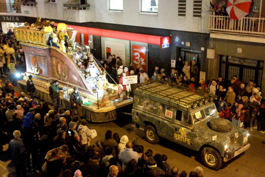 Cabalgata de Reyes 2017 - Imagen de una de las carrozas.