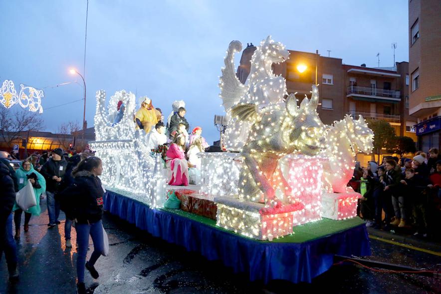 Cabalgata de Reyes 2018 - Imagen de una carroza.