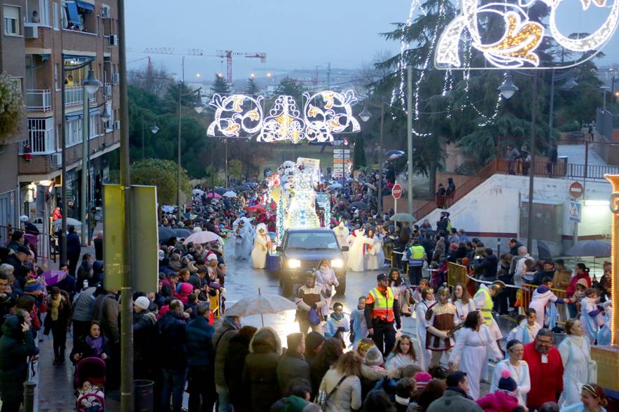 Cabalgata de Reyes 2018 - Imagen vista panorámica de un momento de la cabalgata.