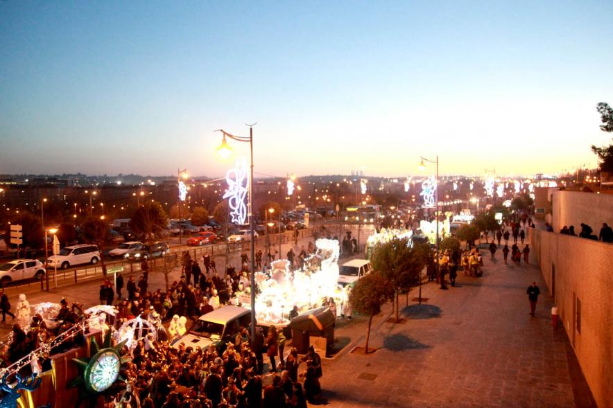 Cabalgata de Reyes 2017 - Imagen vista general de la cabalgata.