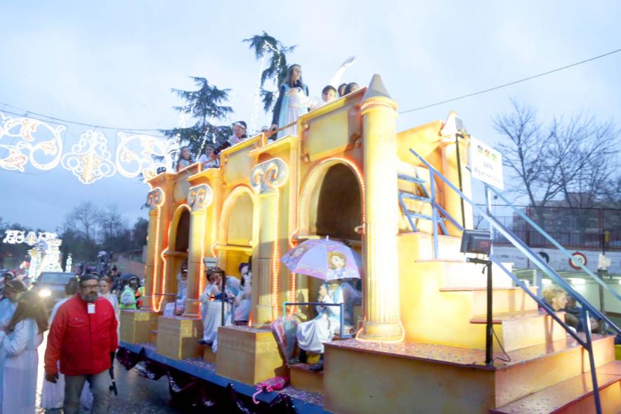 Cabalgata de Reyes 2018 - Imagen de una carroza.