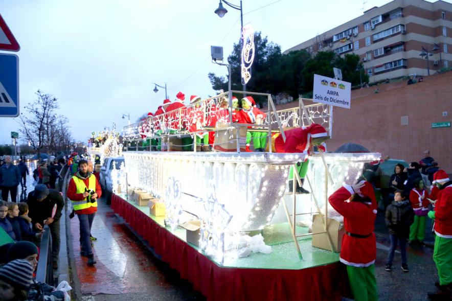 Cabalgata de Reyes 2018 - Imagen de una carroza.