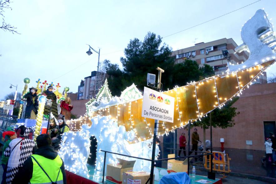 Cabalgata de Reyes 2018 - Imagen de una carroza.